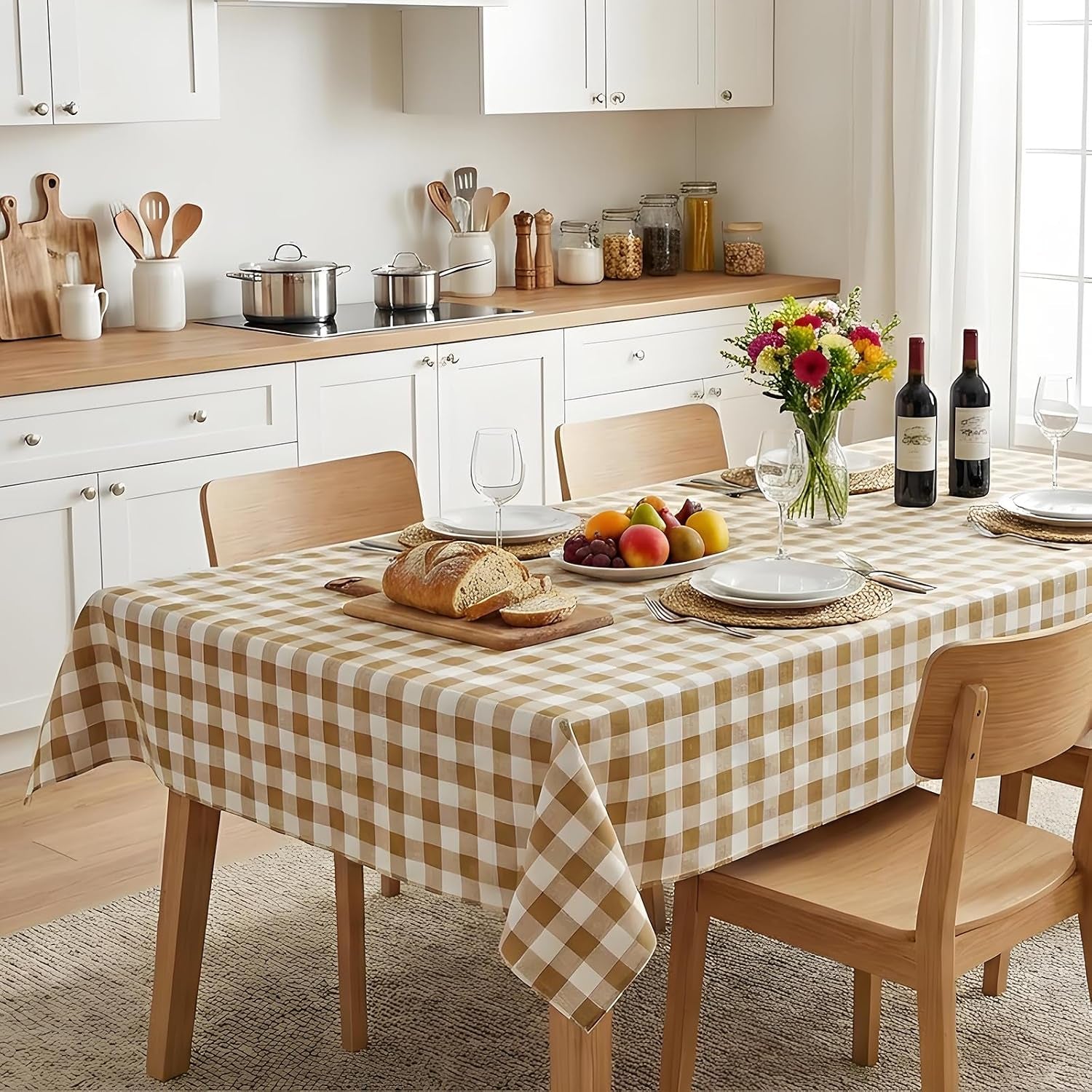 52-x-70-checkered-tablecloth-disposable-vinyl-tablecloths-with-flannel-backing-wipeable-spillproof-plastic-table-cover-pvc-waterproof-table-cloth-for-indoor-outdoor