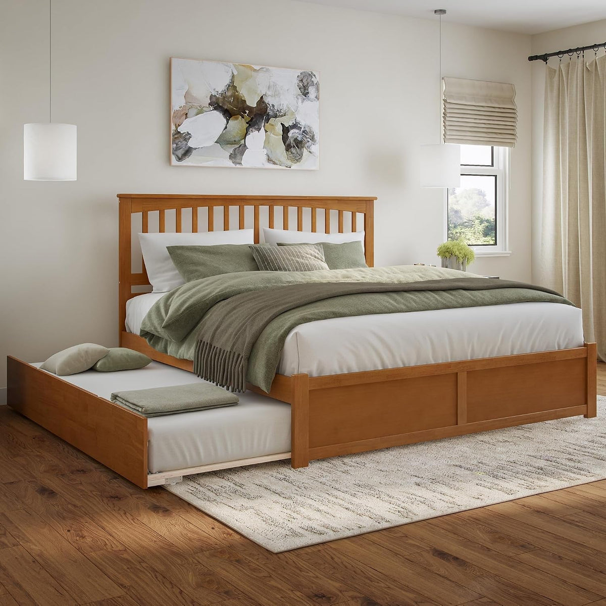 mission-king-platform-bed-with-footboard-trundle-light-toffee