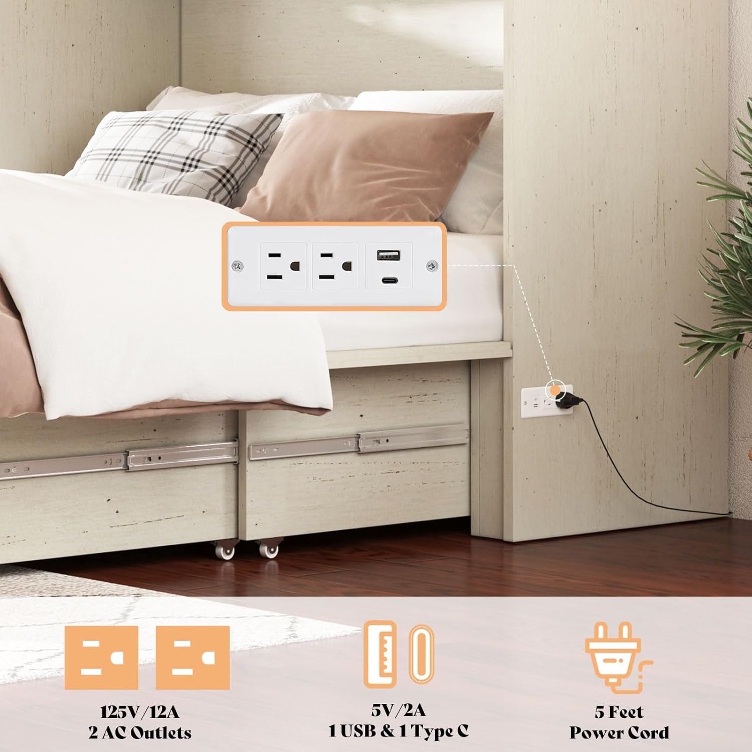 full-murphy-bed-with-storage-charging-station