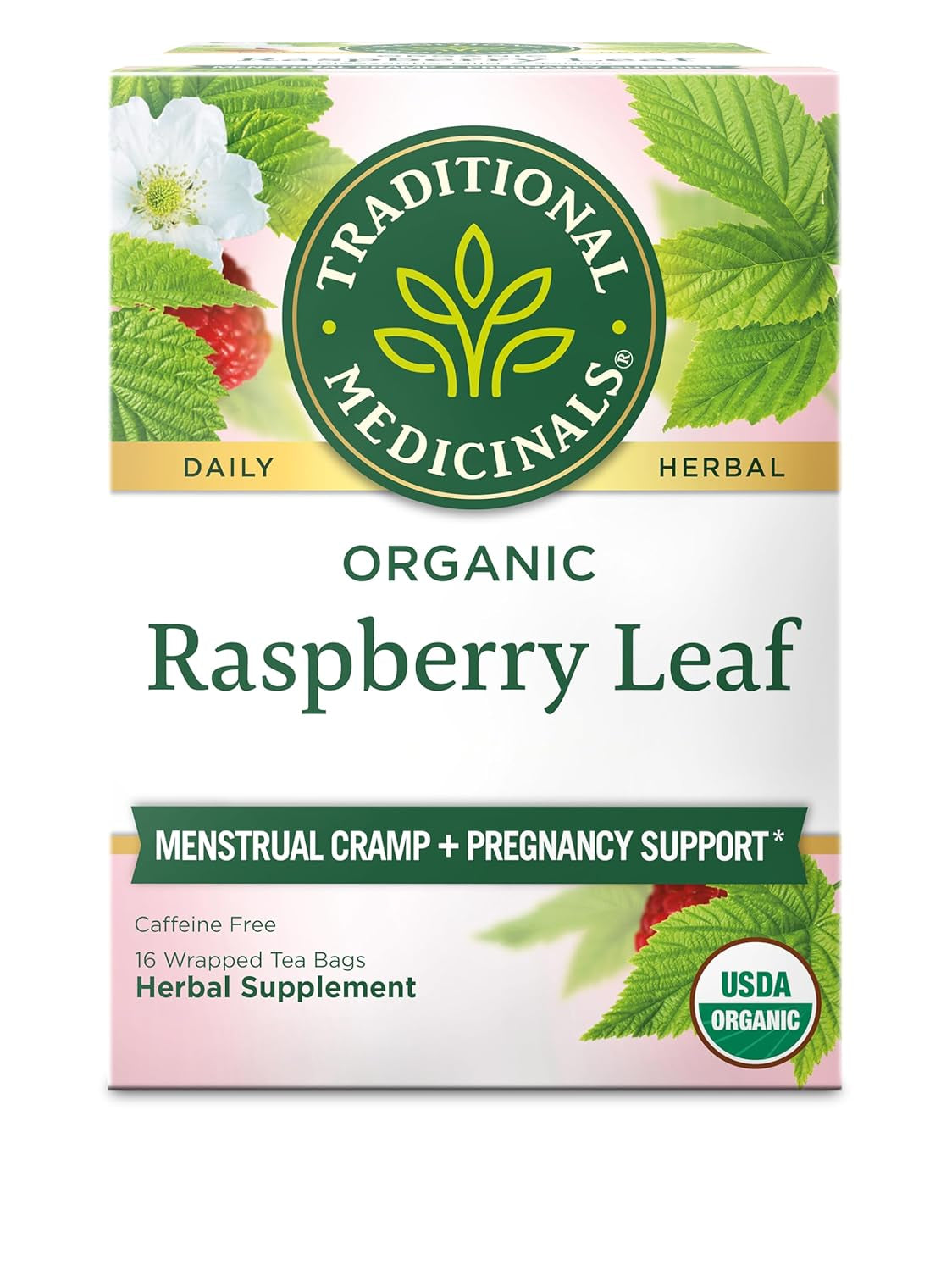 organic-raspberry-leaf-herbal-tea-eases-menstrual-cramps-supports-healthy-pregnancy-pack-of-1-16-tea-bags
