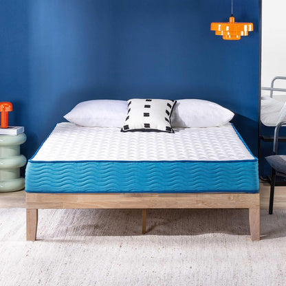 10 Inch Hybrid Mattress, Tight Top, Supportive Foam, Pocketed Coils, Certified Safe Foams & Fabric, Mattress in a Box, Twin1
