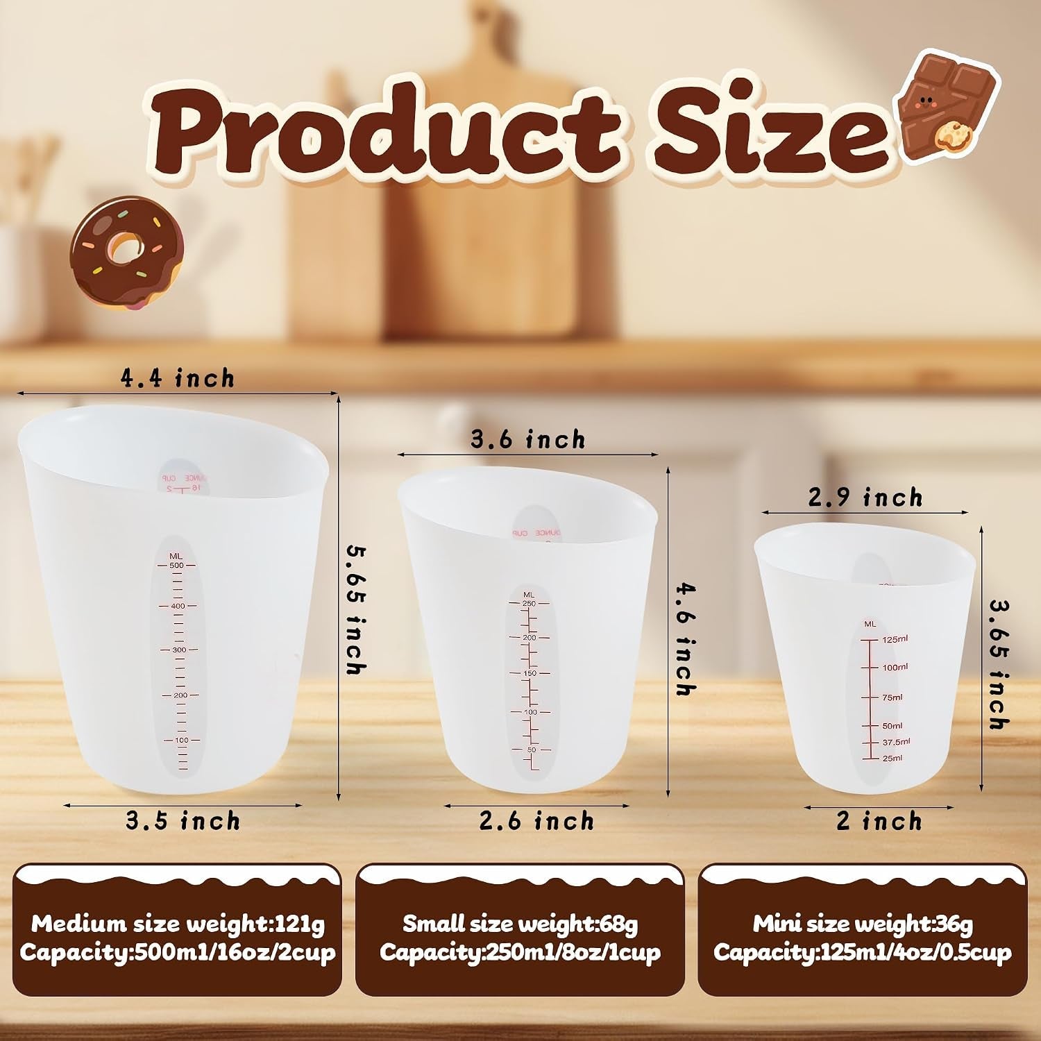 food-grade-silicone-measuring-cups-for-melting-chocolate-3pcs-bpa-free-silicone-baking-measuring-cups-with-1-2cup-1cup-2cup-capacity-reusable-silicone-cups-for-diy-chocolate-mold