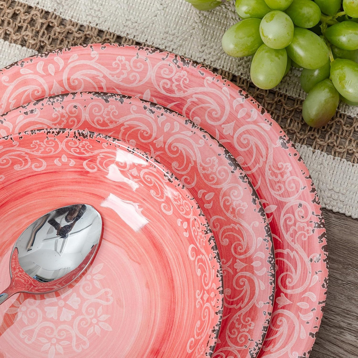 farmhouse-rustic-melamine-dinnerware-set-12-piece-service-for-4