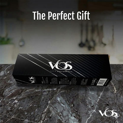Ceramic Knife Set in Elegant Gift Box, Ceramic Knives Set for Kitchen, Ultra Sharp Kitchen Knife Set with Covers, 4" 5" 6" Paring, Santoku & Chef Knife, Lightweight, Dishwasher Safe (Black Handle)9