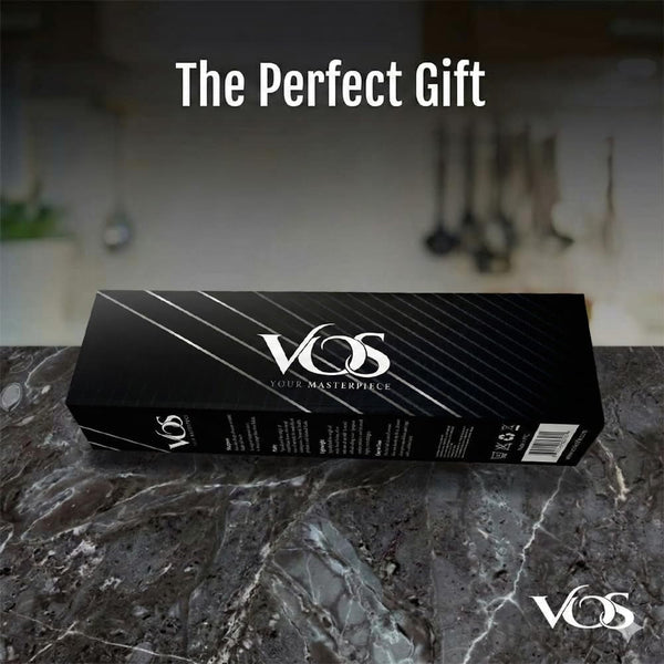 Ceramic Knife Set in Elegant Gift Box, Ceramic Knives Set for Kitchen, Ultra Sharp Kitchen Knife Set with Covers, 4" 5" 6" Paring, Santoku & Chef Knife, Lightweight, Dishwasher Safe (Black Handle)9