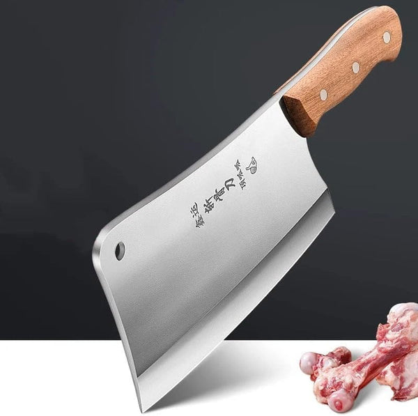 Meat Cleaver, Chopping Knife Bone Chopper Heavy Duty Chicken Bone Chopper Kitchen Knives Household Vegetable Knives3