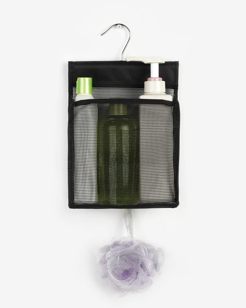 hanging-mesh-shower-caddy-organizer-bathroom-storage-bag-with-hooks-for-camper-gym-cruise-cabin-college-dorm-shower-swimming-and-rv-black