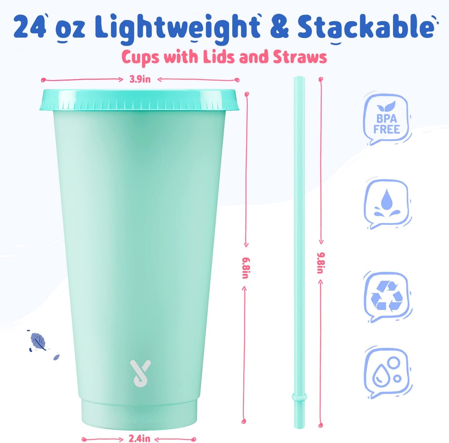 plastic-cute-cold-cups-with-lids-and-straws-bulk-for-iced-coffee-6-pack-24-oz-color-changing-reusable-for-adults-kid-women-party