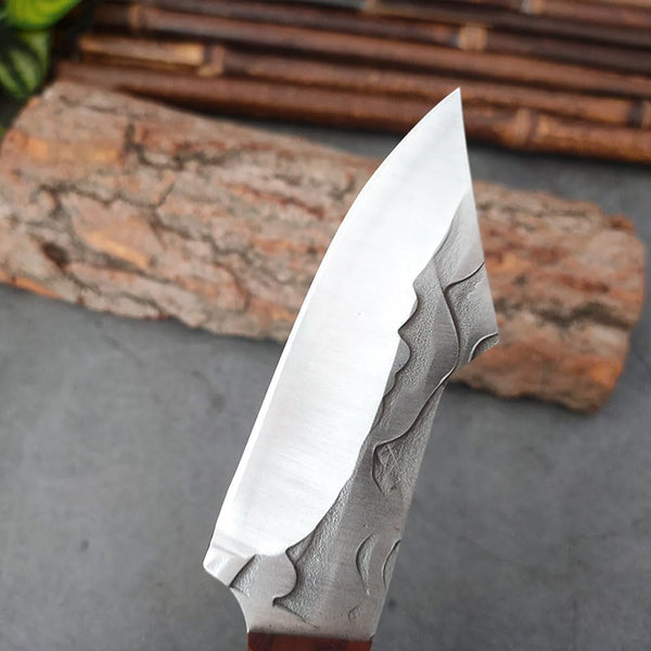 Meat Cleaver,Cleaver Knife 3 Inch Kitchen Knife Stainless Steel Boning Butcher Knife Meat Cleaver Fishing Knife Forged Chef Knife Cooking Tools, LAMAJIGA58445
