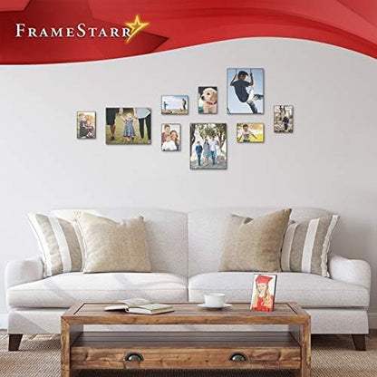 8X10 Picture Frames - Black, 6 Pack - Modern Style, Harmony Collection7