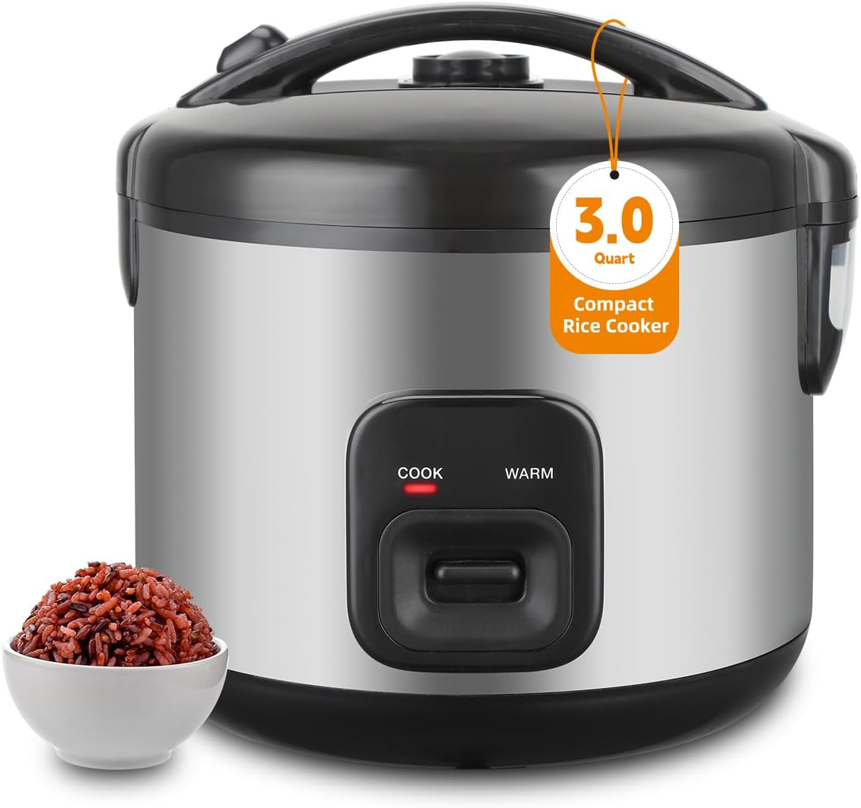small-rice-cooker-6-cups-uncooked-with-steaming-basket-stainless-steel-exterior-removable-non-stick-inner-pot-for-soups-stews-grains-oatmeal-compact-one-touch-auto-keep-warm