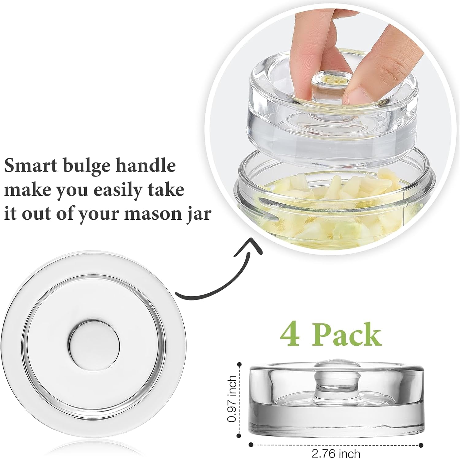 4-pack-of-fermentation-glass-weights-with-easy-grip-handle-for-great-wide-mouth-canning-mason-jars-pickling-sourkrout-kraut-glass-weight-fermentation-kit-with-easy-grip-handle-dishwasher-safe