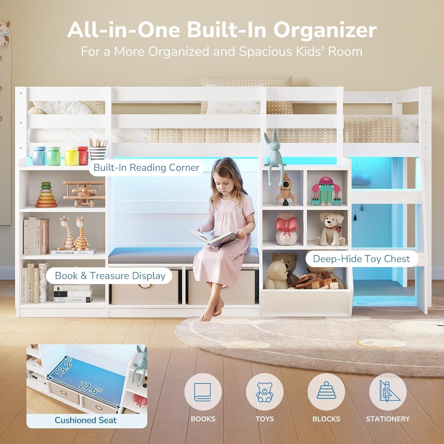 low-loft-bed-twin-size-with-led-lights-wooden-kids-twin-loft-bed-with-storage-bookcase-toy-box-reading-nook-and-secret-play-space-modern-loft-bed-with-stairs-and-safety-guardrails-for-boys-girls