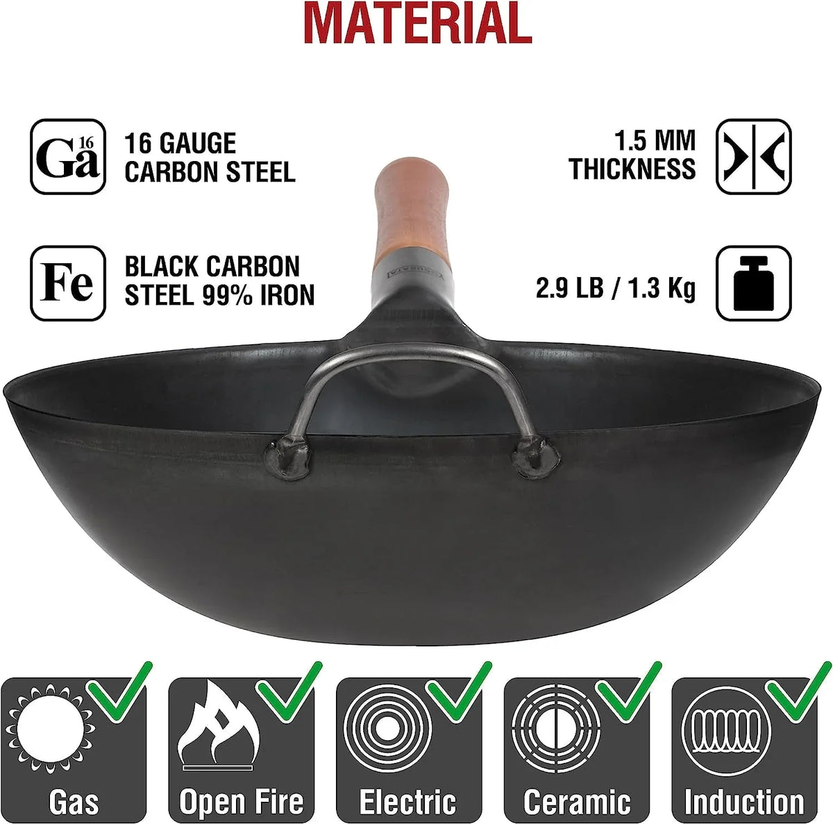 carbon-steel-11-8-stir-fry-wok-pan-pre-seasoned-chinese-wok-with-flat-bottom-black-wok-for-induction-gas-stovetops-17-wok-spatula-and-ladle-and-turner-spatula-stainless-stee