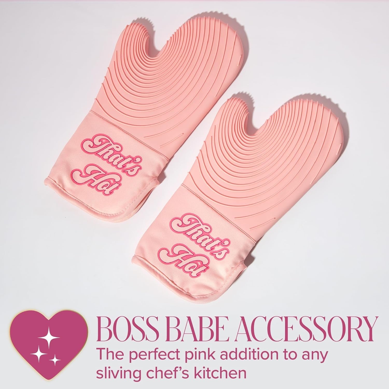 oven-mitt-set-with-iconic-thats-hot-design-heat-resistant-pot-holders-featuring-non-slip-textured-silicone-grips-2-piece-set-pink