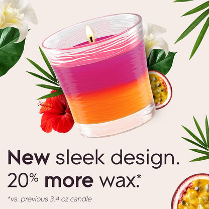 2In1 Scented Candle, Hawaiian Breeze & Vanilla Passion Fruit, 2 Count3