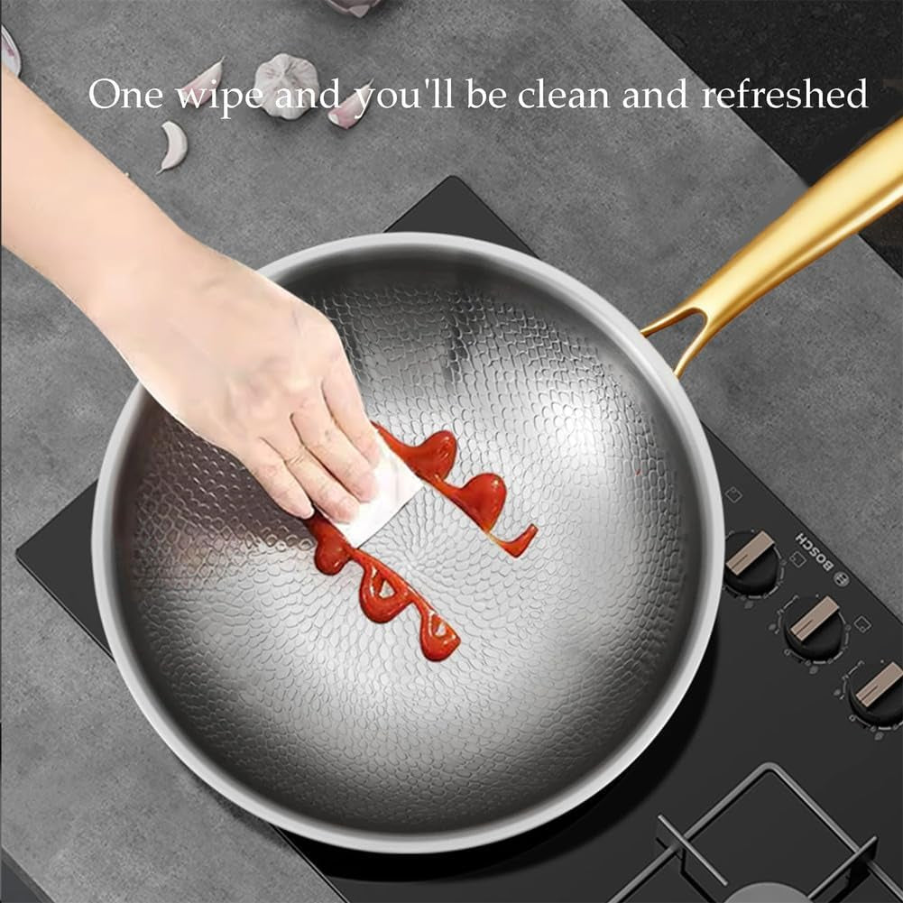 titanium-hammered-wok-no-coating-non-stick-titanium-cookware-durable-scratch-resistant-titanium-frying-pans-even-heating-for-cooking-with-all-cooktops-dishwasher-safe-no-lid-10-23in