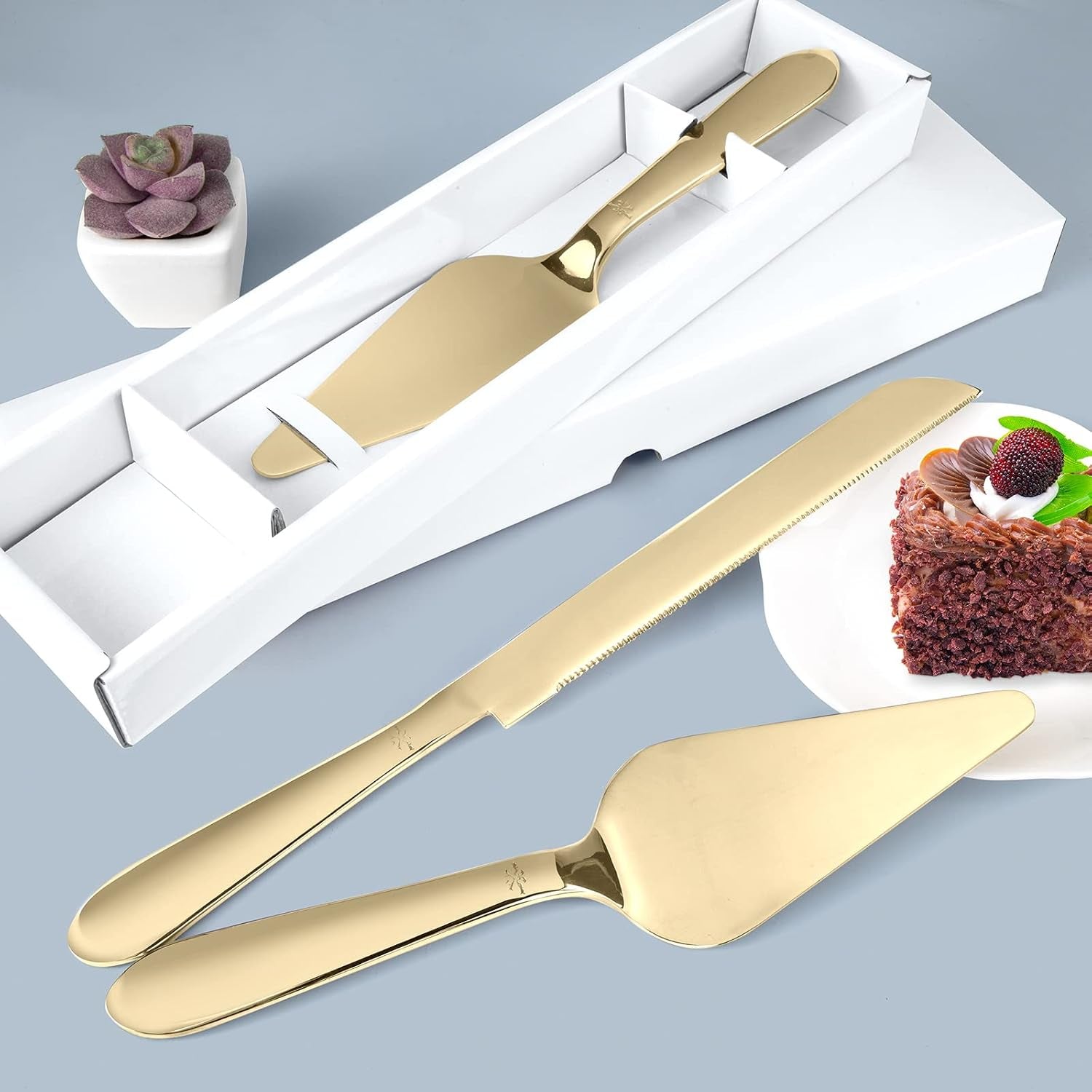 cake-cutting-set-for-wedding-elegant-cake-knife-and-server-set-with-thickened-stainless-steel-rounded-edges-cake-cutter-pie-spatula-for-birthday-anniversary-2-pcs-gold