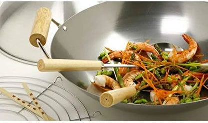 Norpro 10-Piece Wok Set, Silver, 14 Inch4