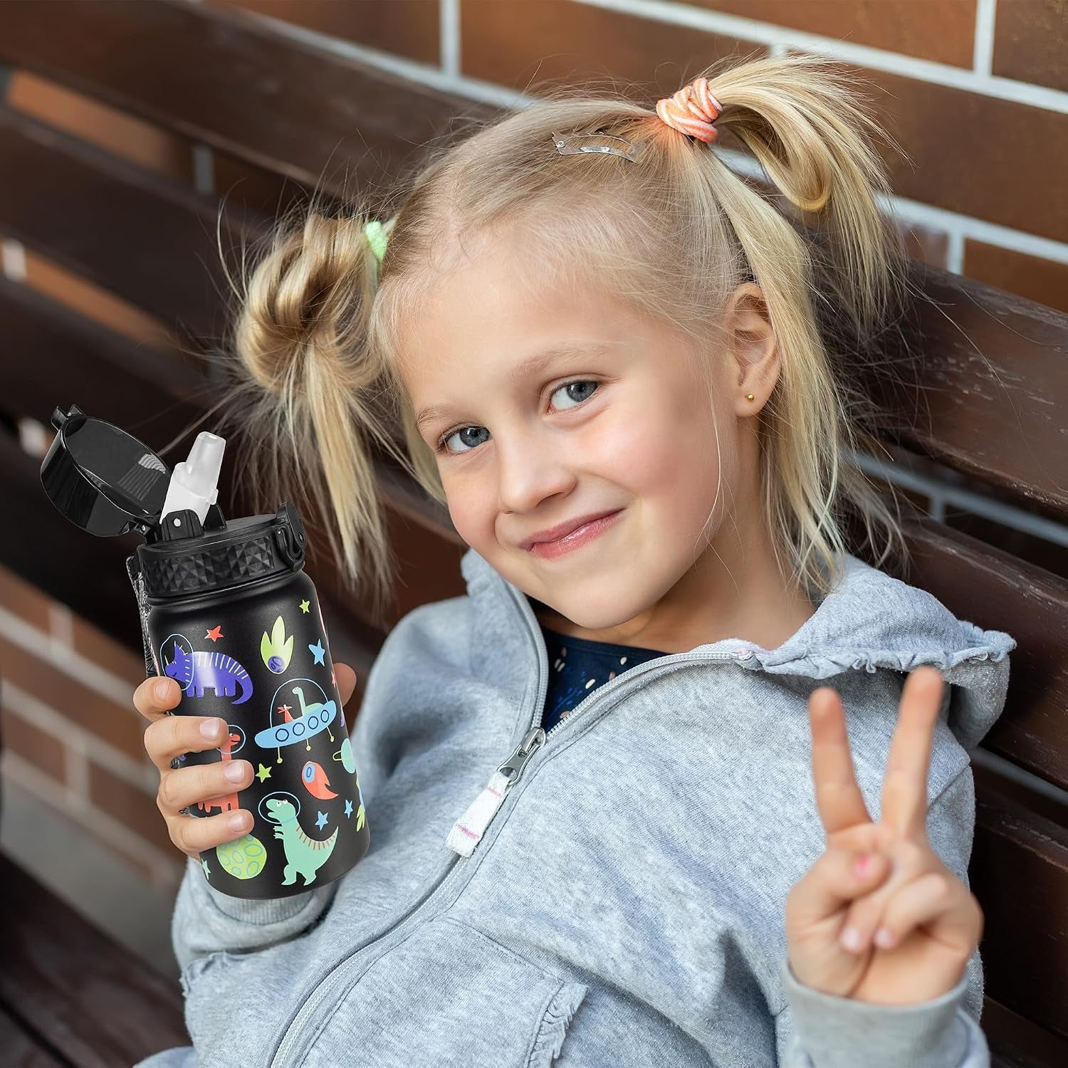 kids-water-bottle-straw-lid-14-oz-stainless-steel-travel-bottle-double-wall-vacuum-leak-proof-kids-cup-for-school-boys-girls-space-dinosaur