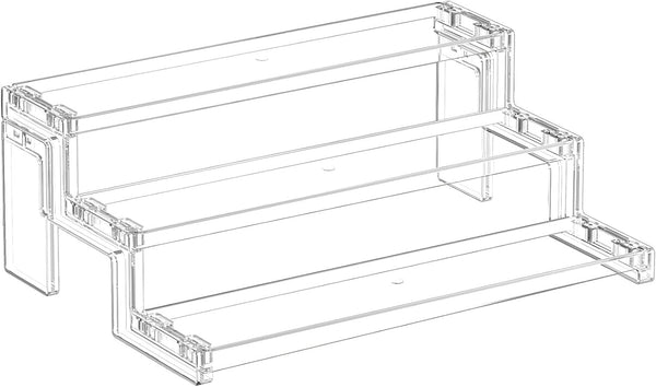 12″ Spice Rack, Perfume Cologne Stand, Tool-Free Assembly, 1 Pcs1