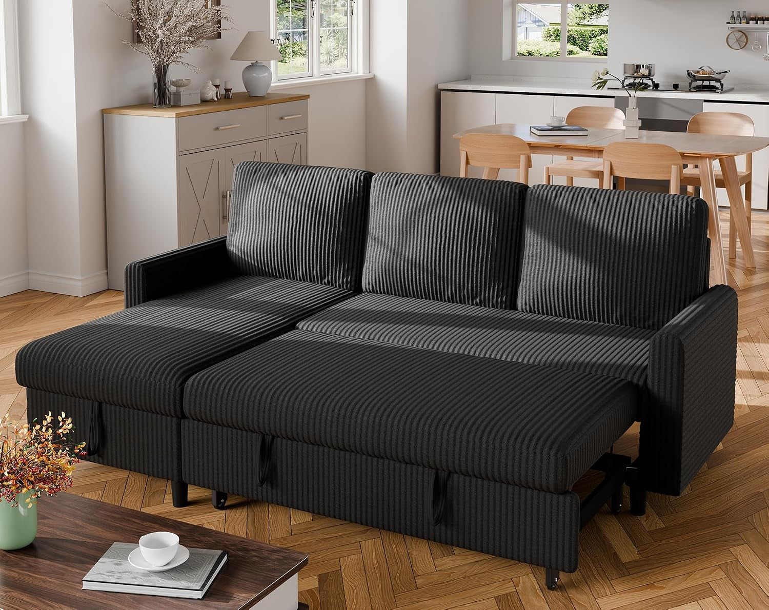 77-inch-sectional-sleeper-sofa-with-pull-out-bed-modern-l-shaped-corduroy-convertible-couch-with-storage-chaise-reversible-sofa-bed-for-small-spaces-apartment-black