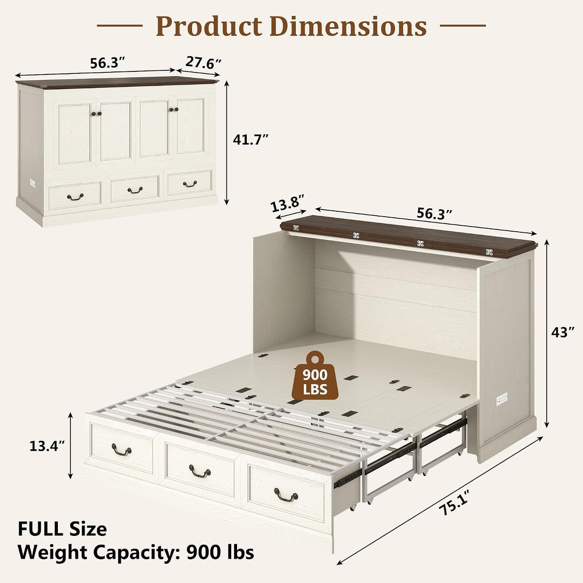 full-murphy-bed-with-storage-drawers-farmhouse-folding-bed-chest-with-charging-station-hideaway-beds-with-foldable-panel-for-guest-bedroom-living-room-office-distressed-white