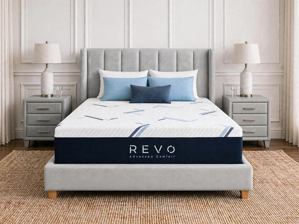 12 Inch Gel Memory Foam Mattress, King, Medium2