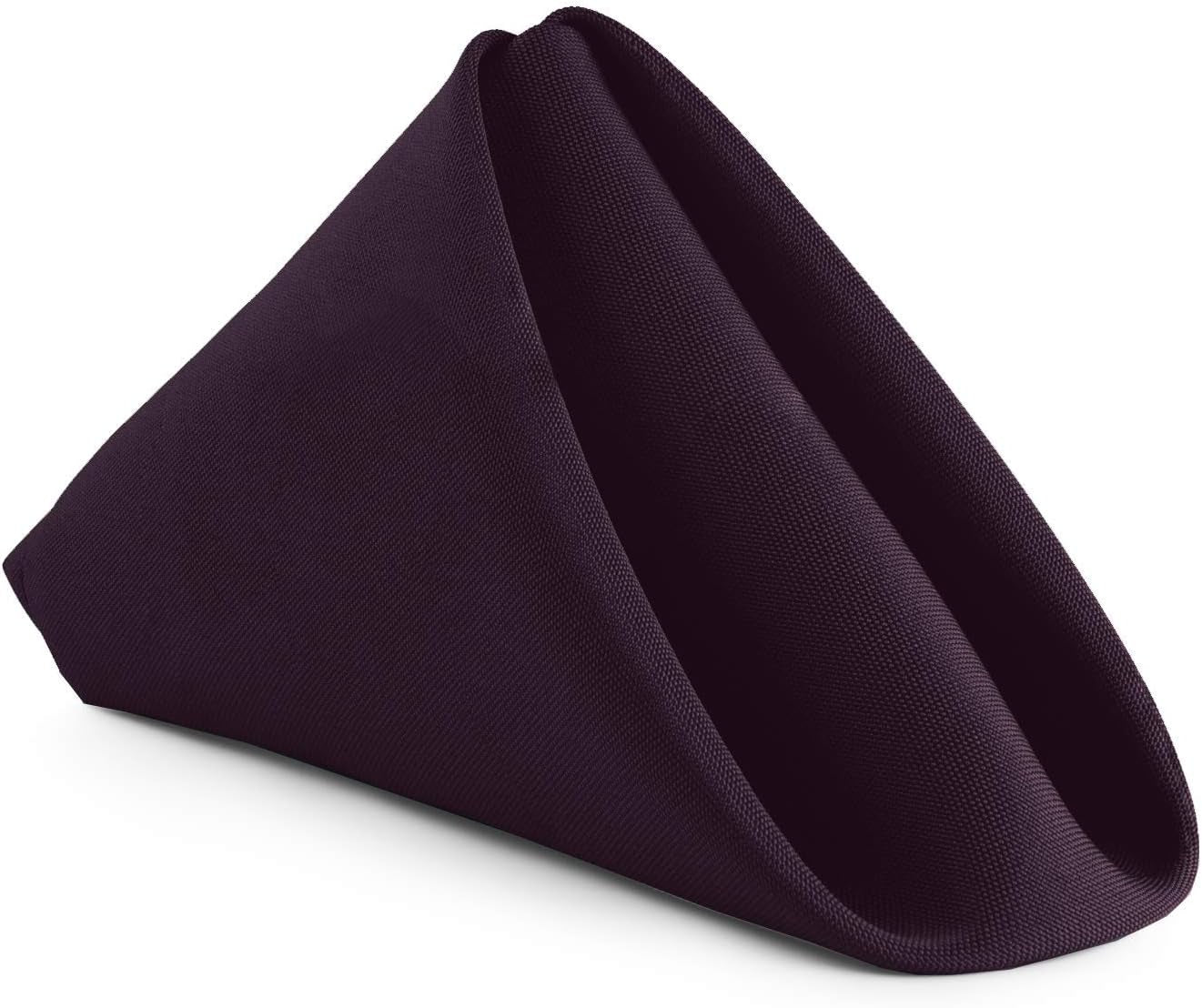 cloth-napkins-17-x-17-inch-eggplant-dinner-napkins-set-of-12-soft-absorbent-washable-fabric-cloth-table-napkins-with-hemmed-edges-for-hotel-restaurant-holiday-parties-wedding