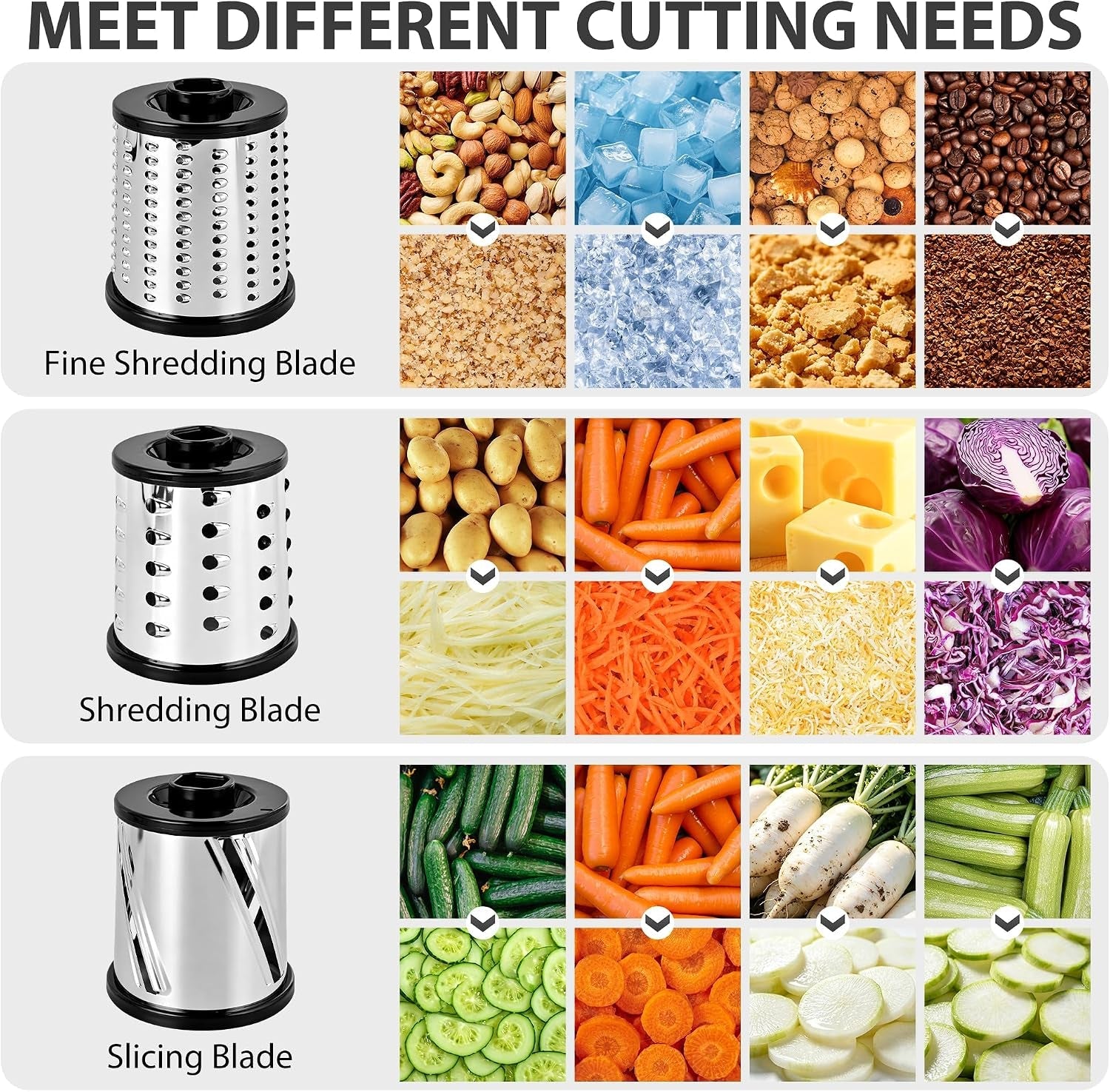 rotary-cheese-grater-cheese-shredder-with-3-interchangeable-blades