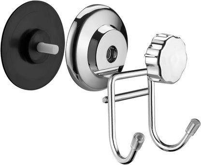 Suction Cups Shower Caddy Soap Dish Double Bath Hook-Bath Organizer Kitchen Storage Basket for Shampoo, Conditioner, Soap- anti Rust Stainless Steel (Set of 3)8