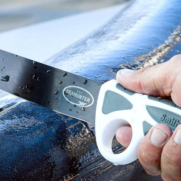 Smith’S Sea Hunter Curved Fillet Knife – 400 Series Stainless Steel Blade – Non-Slip Soft Grip Handle – Sheath – Curved Fillet Knife – Deboning & Game Processing – Fishing Knife2