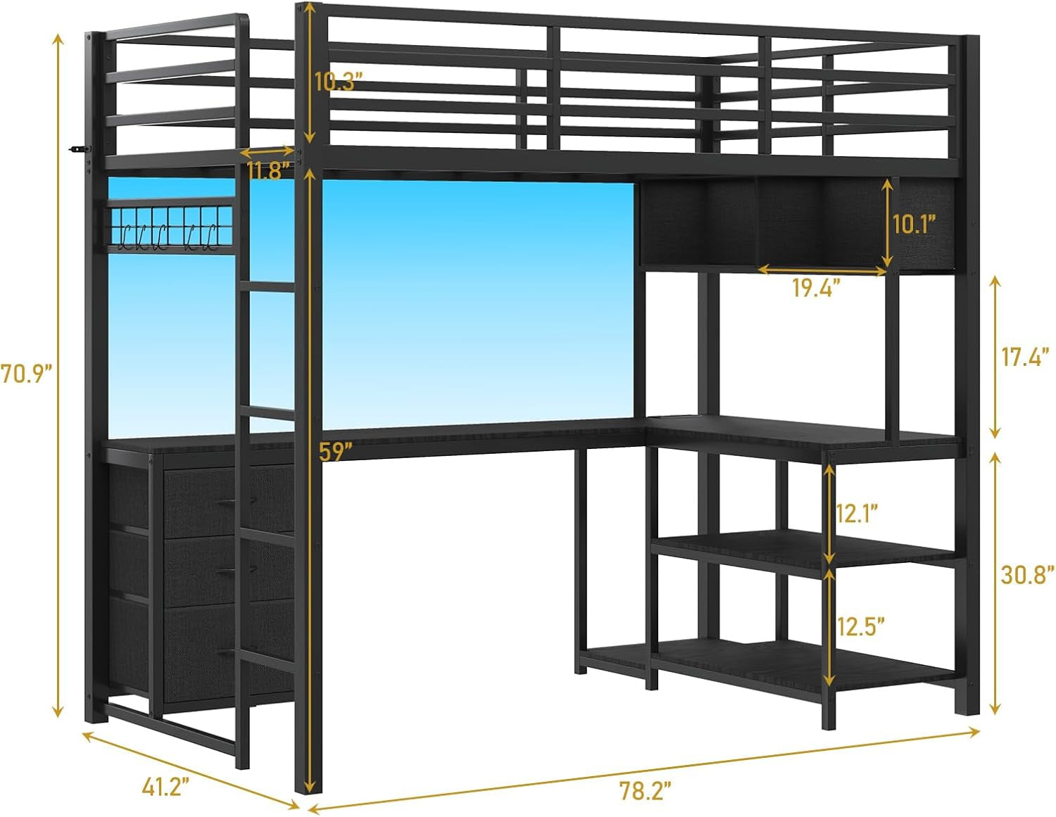twin-loft-bed-with-l-shaped-desk-rgb-led-lights-black
