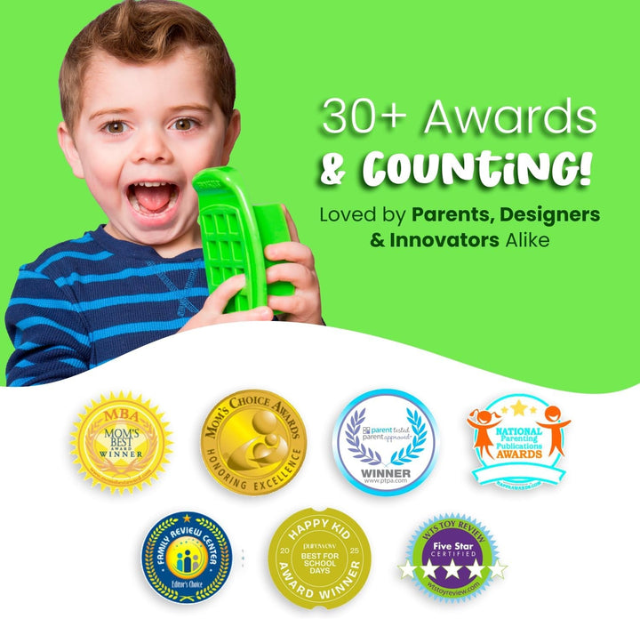 Sandwich Cutter for Kids Lunch, Crustless Bento 2-Pc Set, 1 Pack | Green Squares Food Cutter for Toddlers, Bite-Size Uncrustable Shapes, Bento Lunch Accessory, Bpa-Free, Dishwasher Safe+2