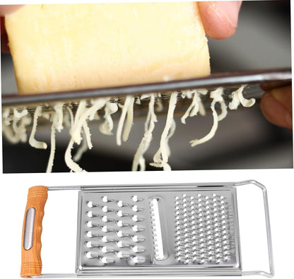 2Pcs Functions in Kitchen Grater Tool Slicer Shredder Peeler Stainless Steel for Potatoes Carrots5