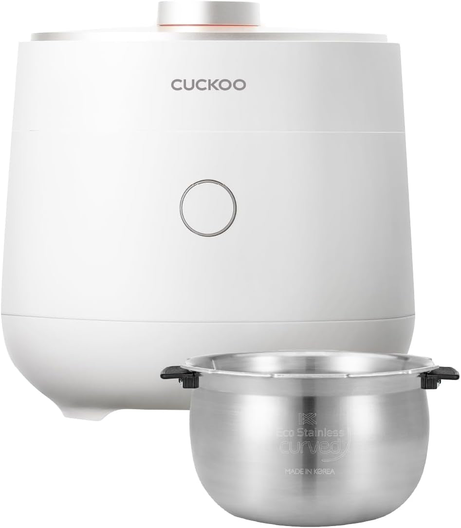 cuckoo-twin-pressure-induction-rice-cooker-20-cup-cooked-crp-ohtr1009fw-large-10-cup-uncooked-capacity-full-stainless-steel-inner-pot-14-menus-silent-pressure-system-quick-rice-made-in-korea