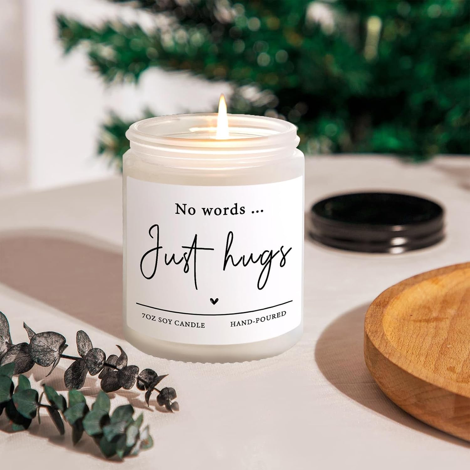sympathy-gifts-for-loss-of-loved-one-no-words-just-hugs-candle