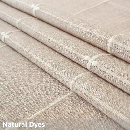 Cloth Tablecloths for 6 Foot Rectangle Tables Rustic Cotton Fabric Tablecloth for Kitchen Dining Table Cover(Linen,98"X52",Rectangular)3