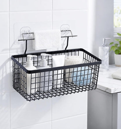 6 Pack Shower Caddy Adhesive Replacement, Strong Adhesive Sticker Hooks8