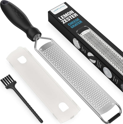 Lemon Zester Grater, Stainless Steel Zester Grater with Handle1