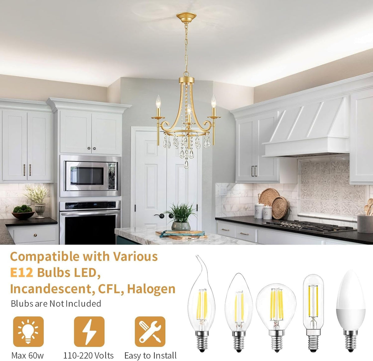 small-crystal-chandelier-3-lights-modern-crystal-chandeliers-for-dinning-room-wagon-wheel-gold-chandelier-farmhouse-hanging-pendant-light-fixture-for-bedroom-hallway-entryway-bar-kitchen-bathroom