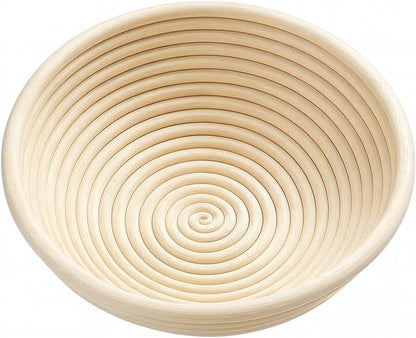 Premium round Bread Banneton Basket with Liner - Perfect Brotform Proofing Basket for Making Beautiful Bread (9 Inch)3