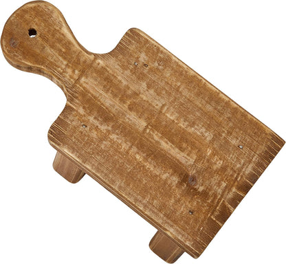 Creative Co-Op Small Wood Pedestal with Handle4