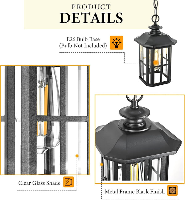 Outdoor Pendant Lights for Porch, Front Porch Chandelier Outdoor3
