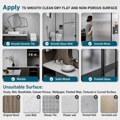 Shower Caddy Suction Cup, No Drilling Rustproof Aluminum Shower Shelves5