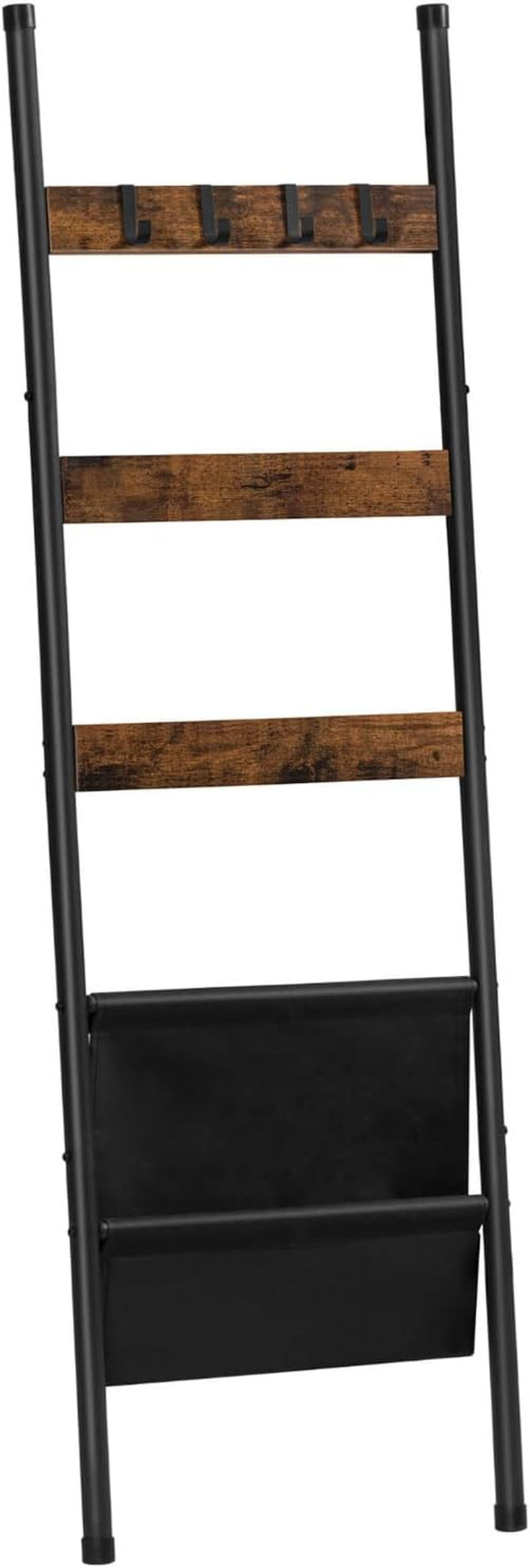 blanket-ladder-5-tier-towel-rack-17-3-l-x-63-h-wall-leaning-blanket-rack-for-living-room-decorative-ladder-with-4-hooks-and-magazine-pocket-rustic-brown-bf32cj01
