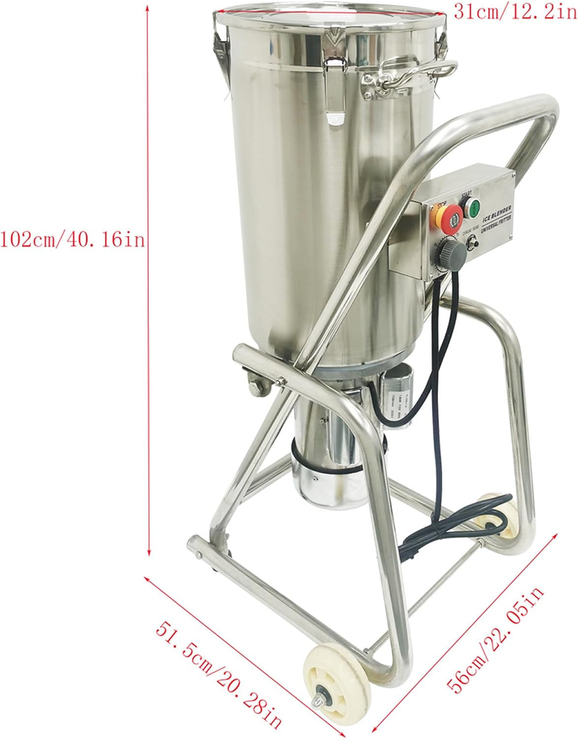 commercial-food-processor-electric-food-chopper-cutter-stainless-steel-meat-grinder-movable-meat-mincer-food-cutting-machine-double-knives-32l-for-fruit-vegetable-meat-grains-garlic-110v