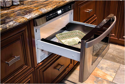 Sharp KB6524PSY 24 In. 1.2 Cu. Ft. Built-In Microwave Drawer Oven | 1.2 Cubic Feet, 950 Watt, Angled Touch Control Panel8