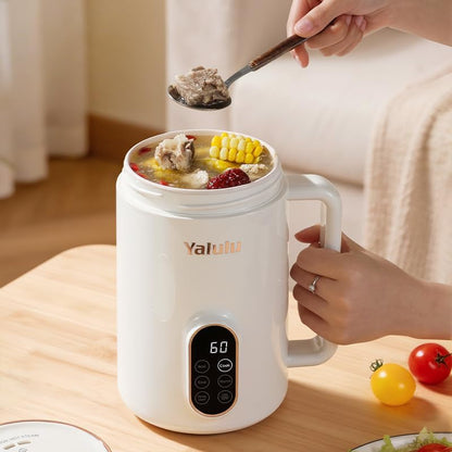 1L Small Electric Rice Cooker for 1-2 People, Multi-Functional Portable Rice Maker with Keep Warm, Delay Timer, Smart Touch Panel, Non-Stick Pot for Home Dorm Office Travel5