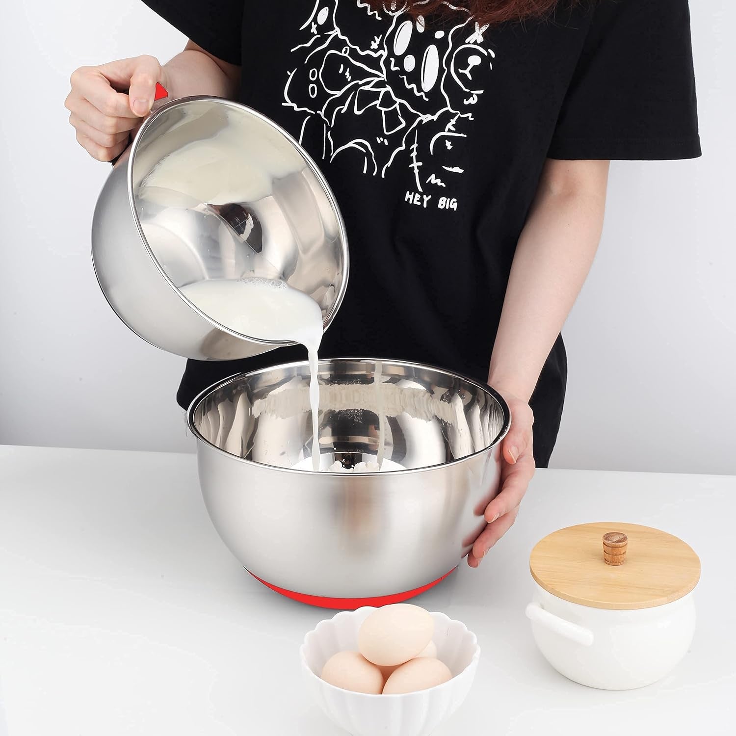 304-mixing-bowls-with-lids-set-of-2-stainless-steel-mixing-bowl-with-pour-spout-non-slip-handle-and-bottoms-3-grater-attachments-measurement-marks-lid-size-5qt-3qtred